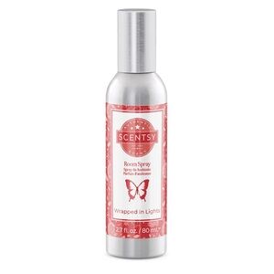 Scentsy Wrapped in Lights Silver Room Spray
